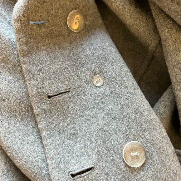 St John Double Breasted Hand Sewn Cashmere Blend Coat - Picture 9 of 17